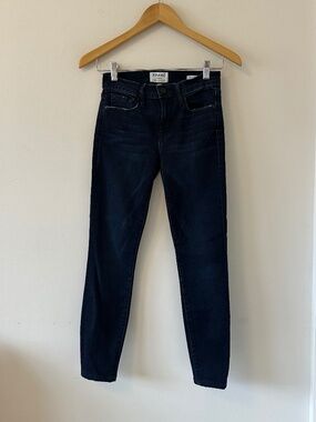 Frame Denim Le Skinny de Jeanne Crop Jeans | Size 25